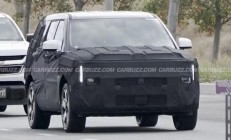 2027 款胜达路测图曝光,有望为现代旗下首款增程车型