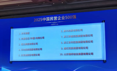 
        		2025中国民营企业500强公布：京东阿里前二 华为未进前三 !	